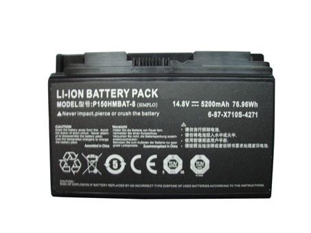 5200mAh 8Cell Clevo P150EM Battery - Click Image to Close