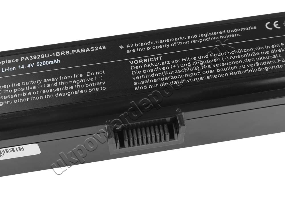 47Wh 8Cell Toshiba PA3928U-1BRS Battery