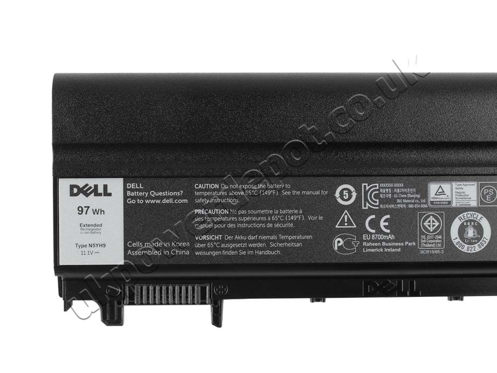 97Wh 9Cell Dell Latitude E5440 Battery