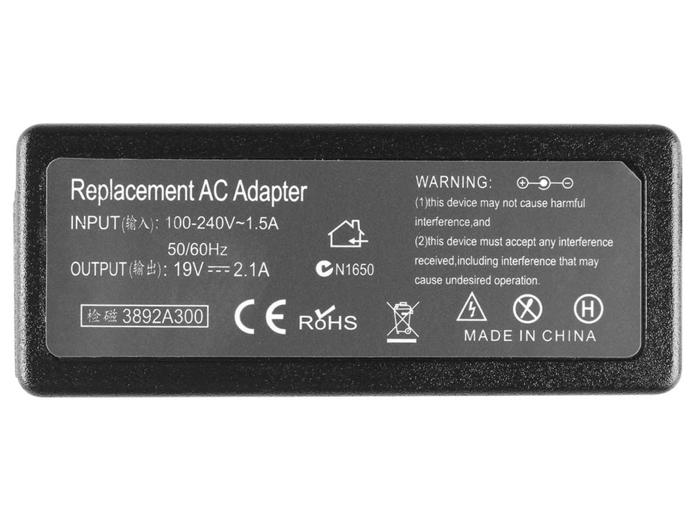 40W Laptop Charger Compatible With AA-PA2N40W With Power Supply