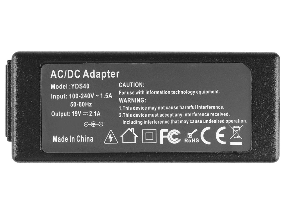 40W Laptop Charger Compatible With PA-1400-76 With Power Supply