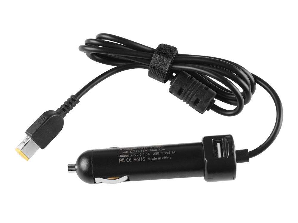 65W Car Laptop Charger Compatible With IdeaPad 300S-14ISK - Click Image to Close