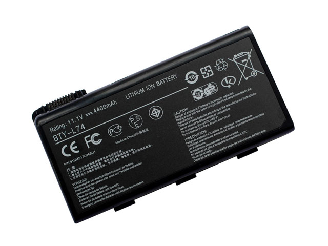 6 Cell MSI CR600X CR610 CR610-001NL CX720-P4623FDCX Battery