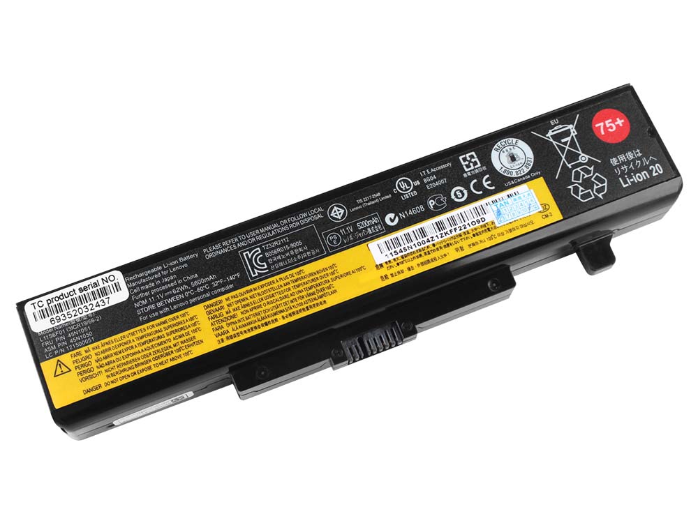 Battery Lenovo 121500047 5600mah 6-Cell