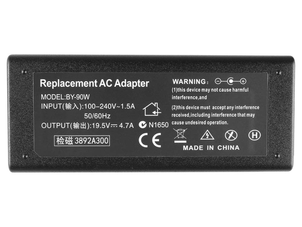 90W Laptop Charger Compatible With VAIO 11126CA With Power Supply