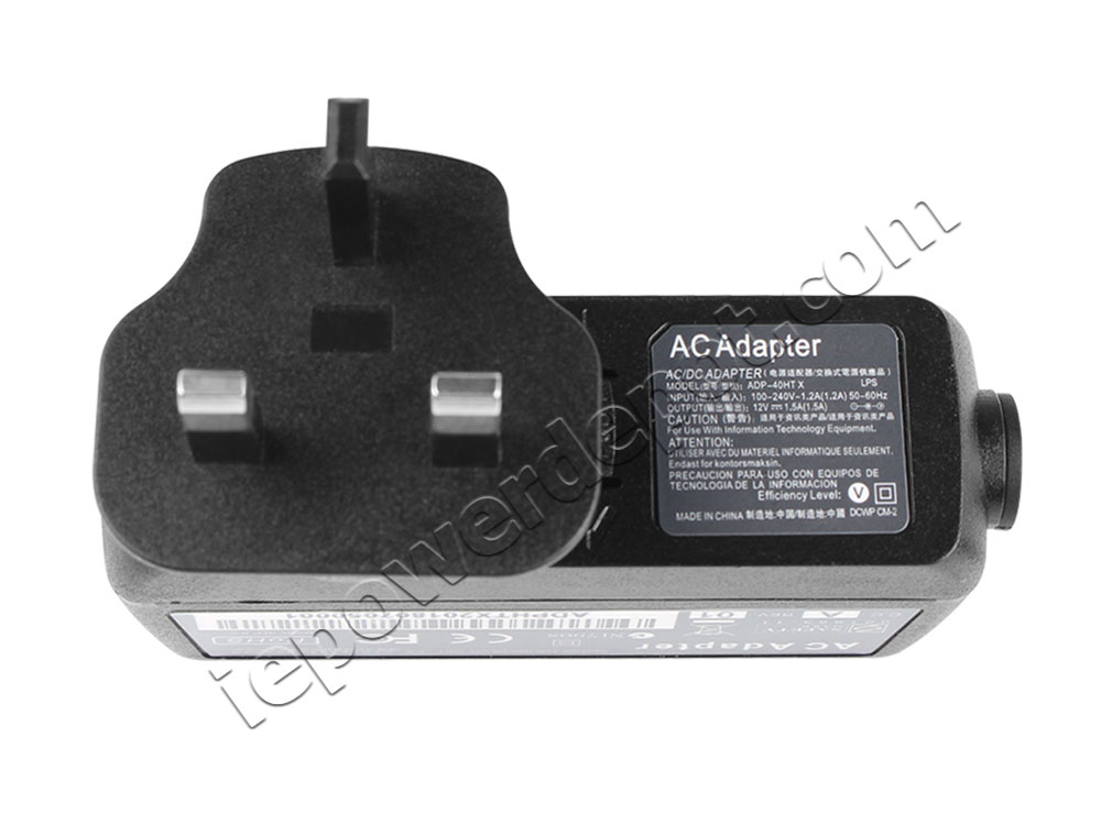 18W Acer AK.018AP.030 AC Adapter Charger Power Cord