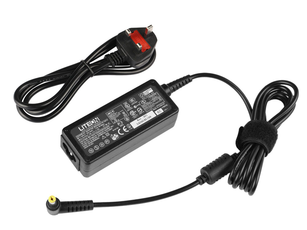 40W Acer TraveMate B117-M-C0DK AC Adapter Charger Power Cord