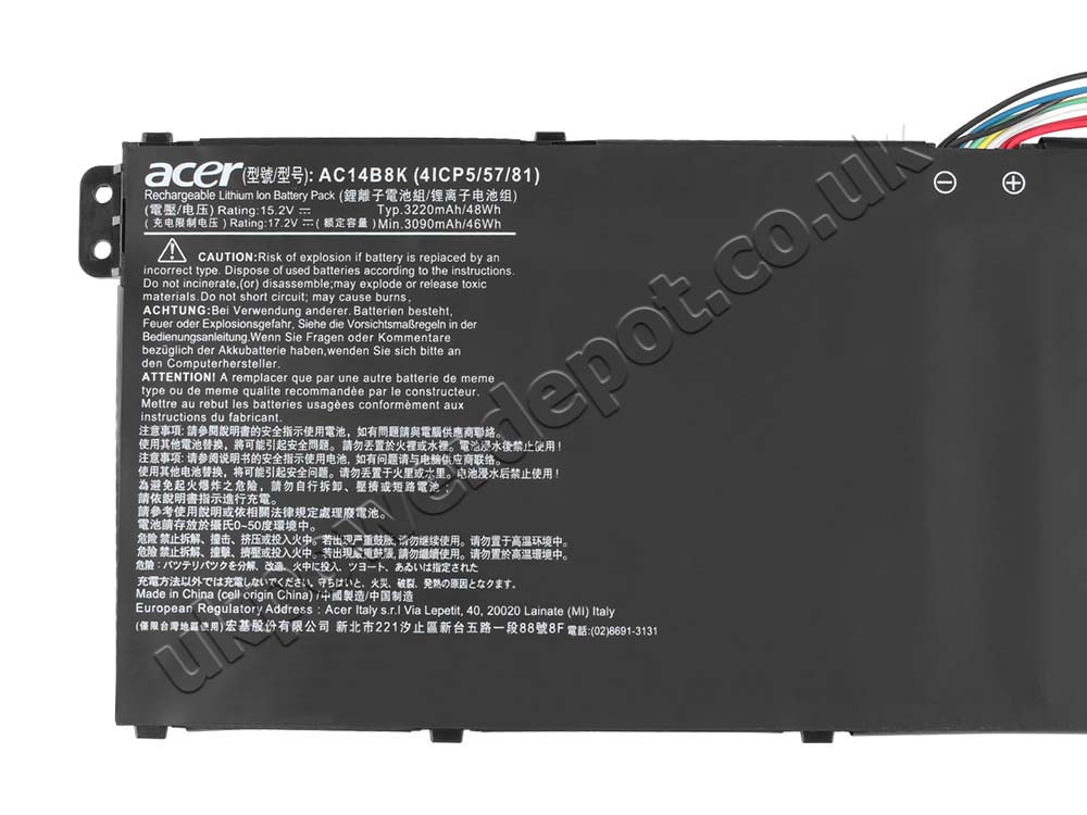 3220mAh 48Wh Battery Acer Nitro 5 AN515-52-74DR