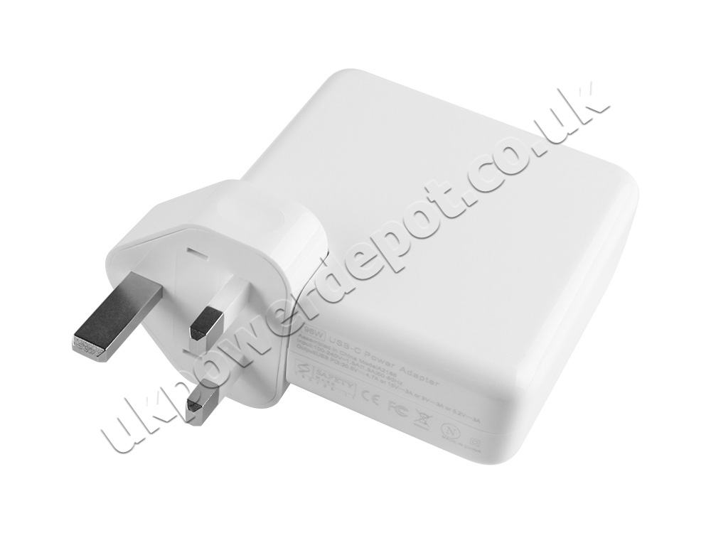 20.5V 4.74A 96W PD Charger Apple MacBook 12 2017 FRQP2J/A AC Adapter