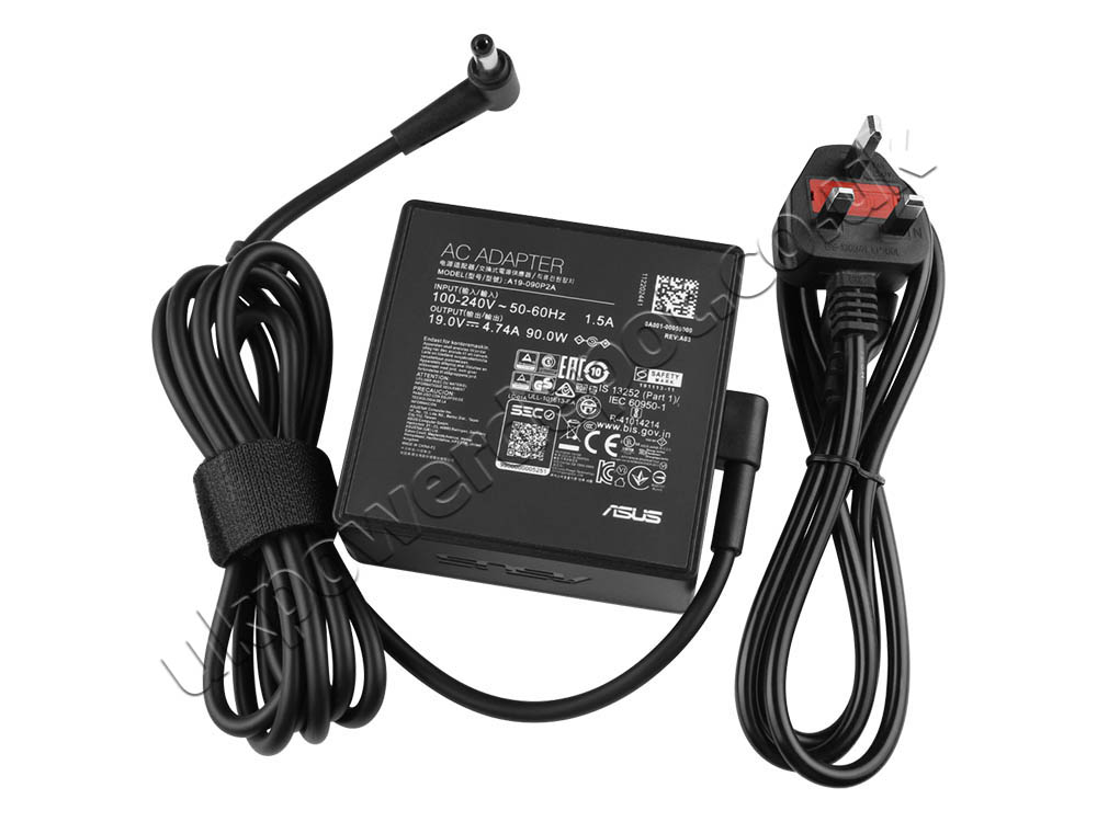 Original 90W Charger Asus K53S/E K53SA K53Sc K53SC AC Adapter + Cable