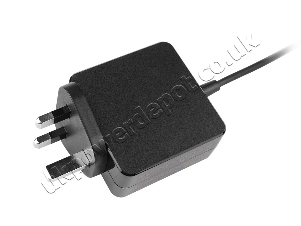 45W USB-C Dell Latitude 13 7370-513F1 7370-JYCDW Charger Adapter +Cord