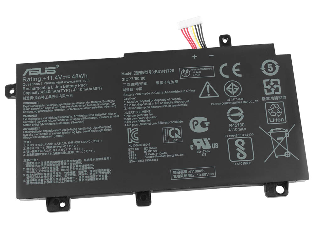 Original Battery Asus TUF TUF506IU-MS76 4210mAh 48Wh