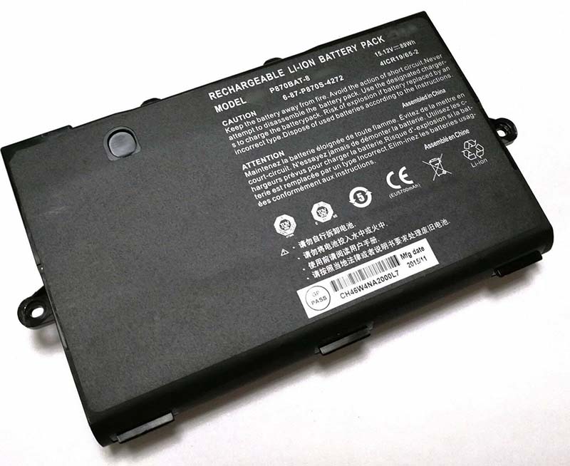 Battery Sager NP9873 NP9873-S NP9877 6000mAh 89Wh