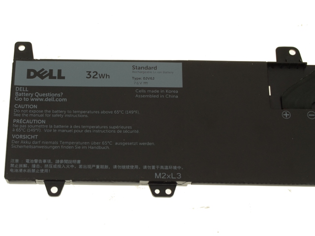 Original 32Wh 4 Cell Dell Inspiron 11 3185 P25T003 Battery