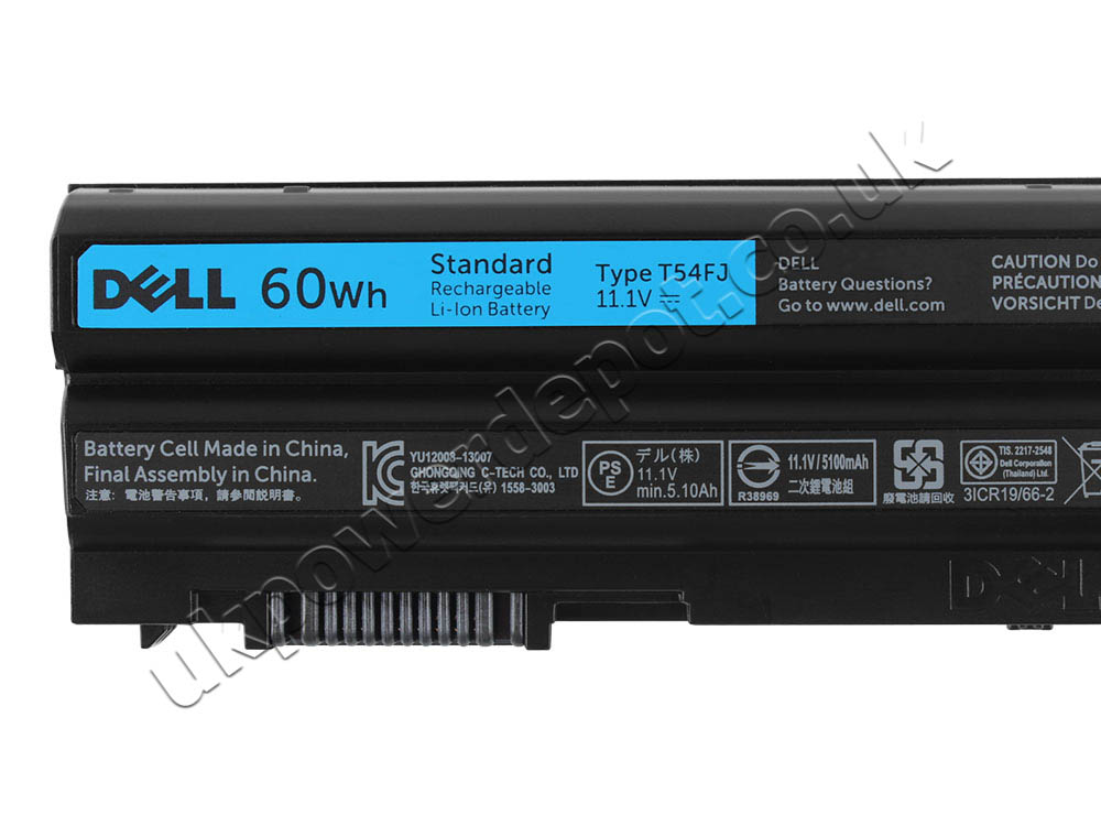 6 Cell Dell Latitude E5520 E6120 E6520 E6430 XFR Battery