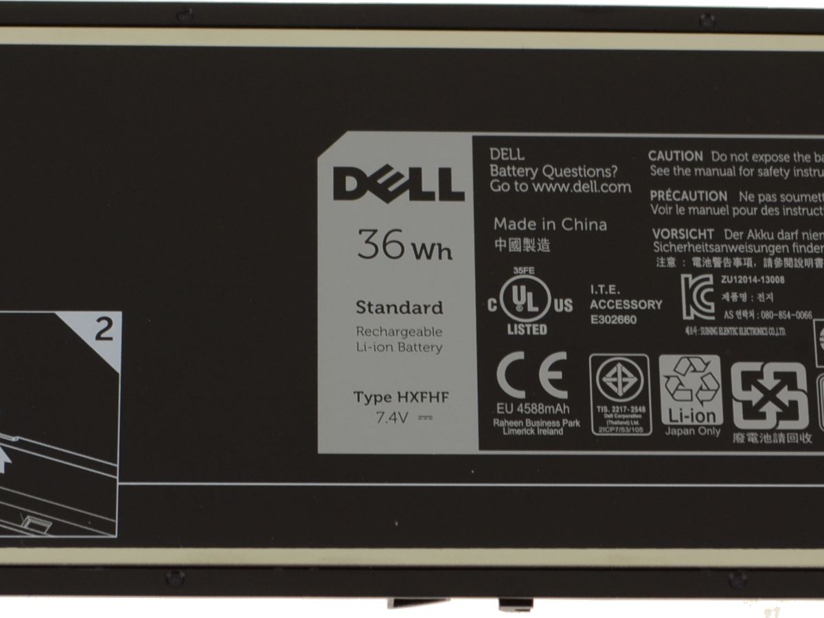 Original 2 Cell 36Whr Battery Dell XNY66 451-BBGR