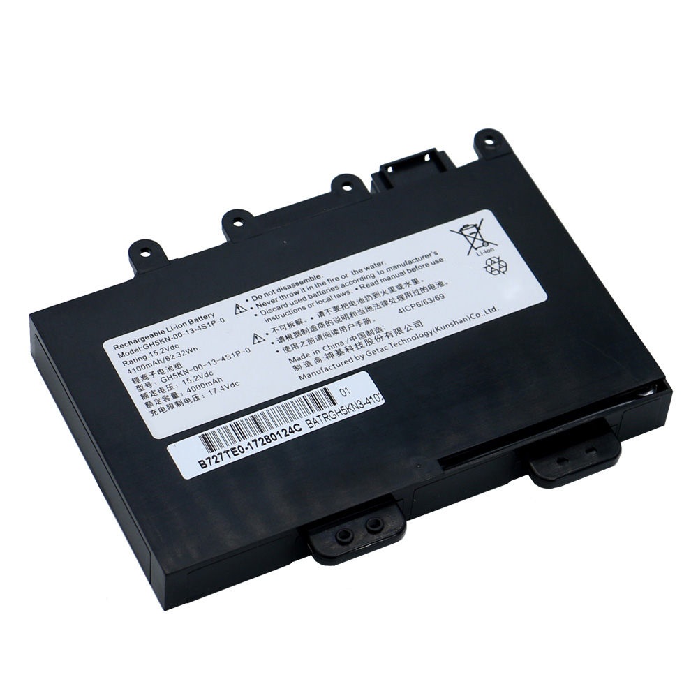 Battery Getac Mechrevo Z1(i7 7700HQ/GTX1060) 4100mAh 62.32Wh - Click Image to Close