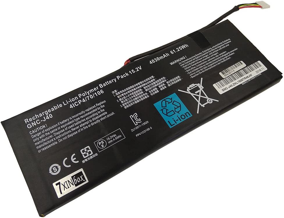 Battery Gigabyte P34 4030mAh 61.25Wh