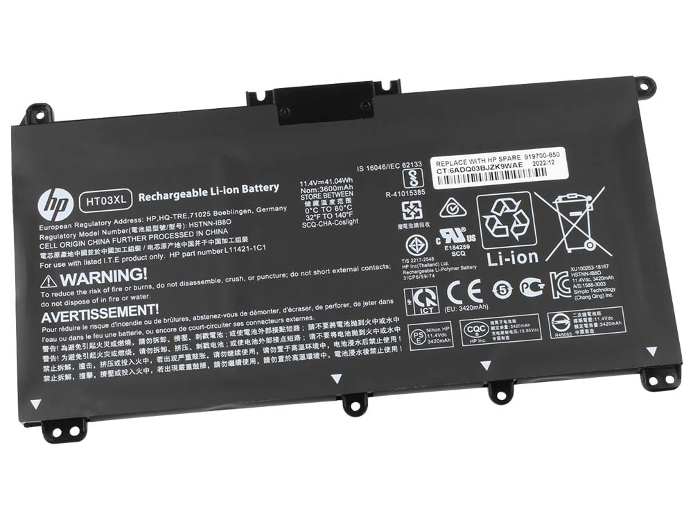 Original Battery HP 250 G7 250 G8 41.9Wh 3470mAh