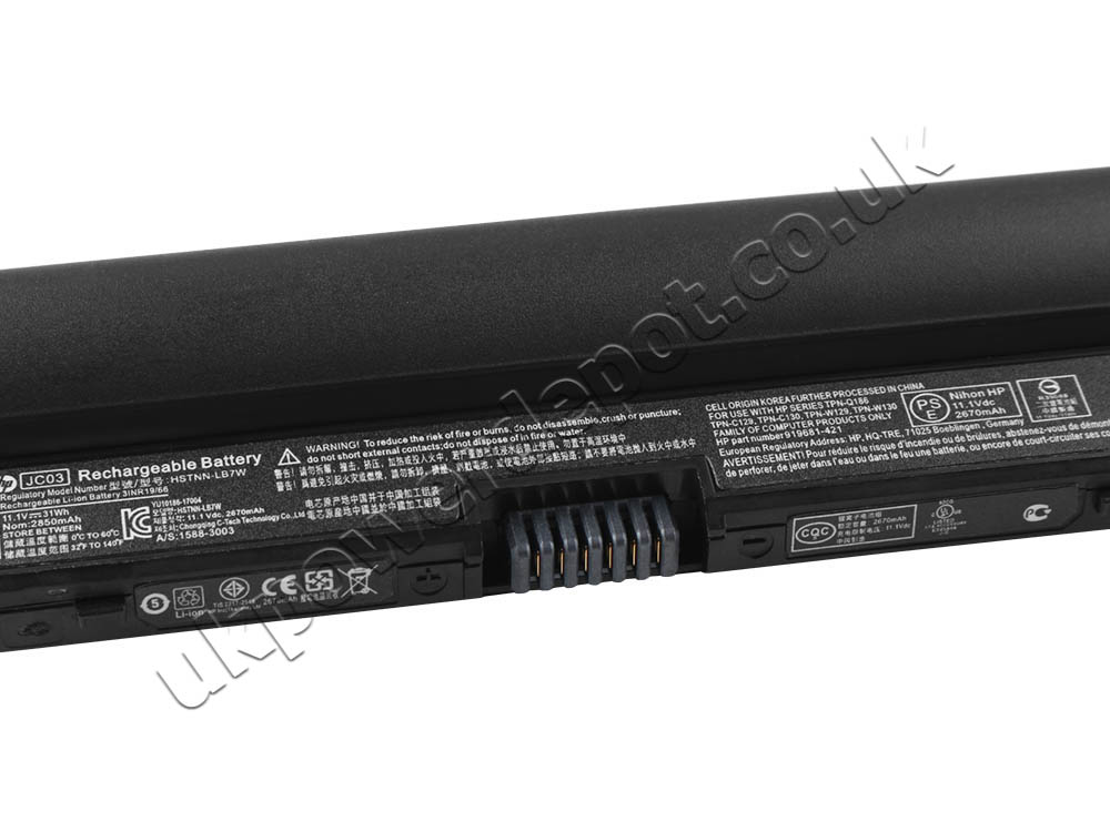 Original HP 240 G6 3BB37PA Battery 31.2Wh 2850mAh