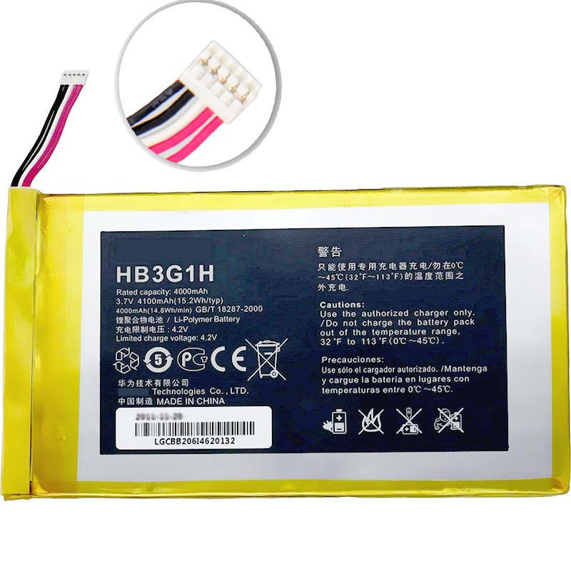 Original Battery Huawei HB3G1 HB3G1H 4100mAh 15.2Wh