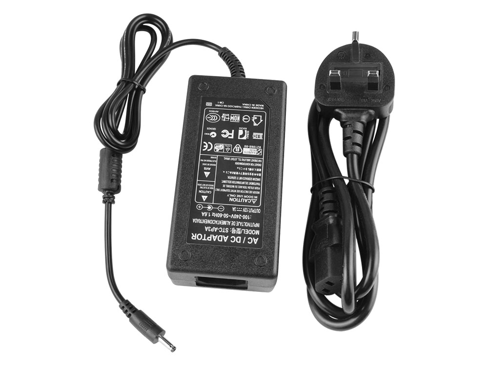 36W Charger Medion Akoya E4253 (MD 61467) AC Adapter + Cable