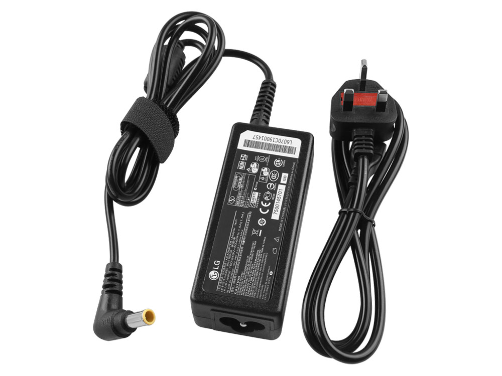 25W LG IPS Monitor 22MP47D 22MP47D-P AC Adapter Charger Power Cord