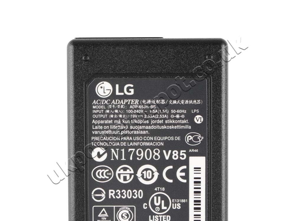 New 19V LG DA-48F19 LCAP35 LCAP21B ADS-45SN-19-3 19040G AC Adapter