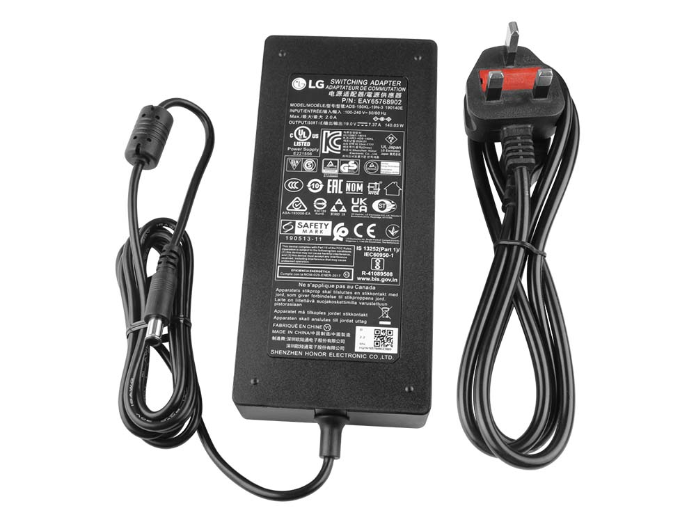 140W LG V960-UT30K V960-UH50K V960-LH20K AC Adapter Charger Power Cord