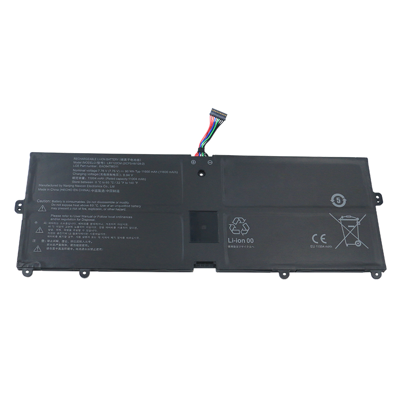 Battery LG Gram 17Z90Q-R.AAB8U1 11600mAh 90Wh