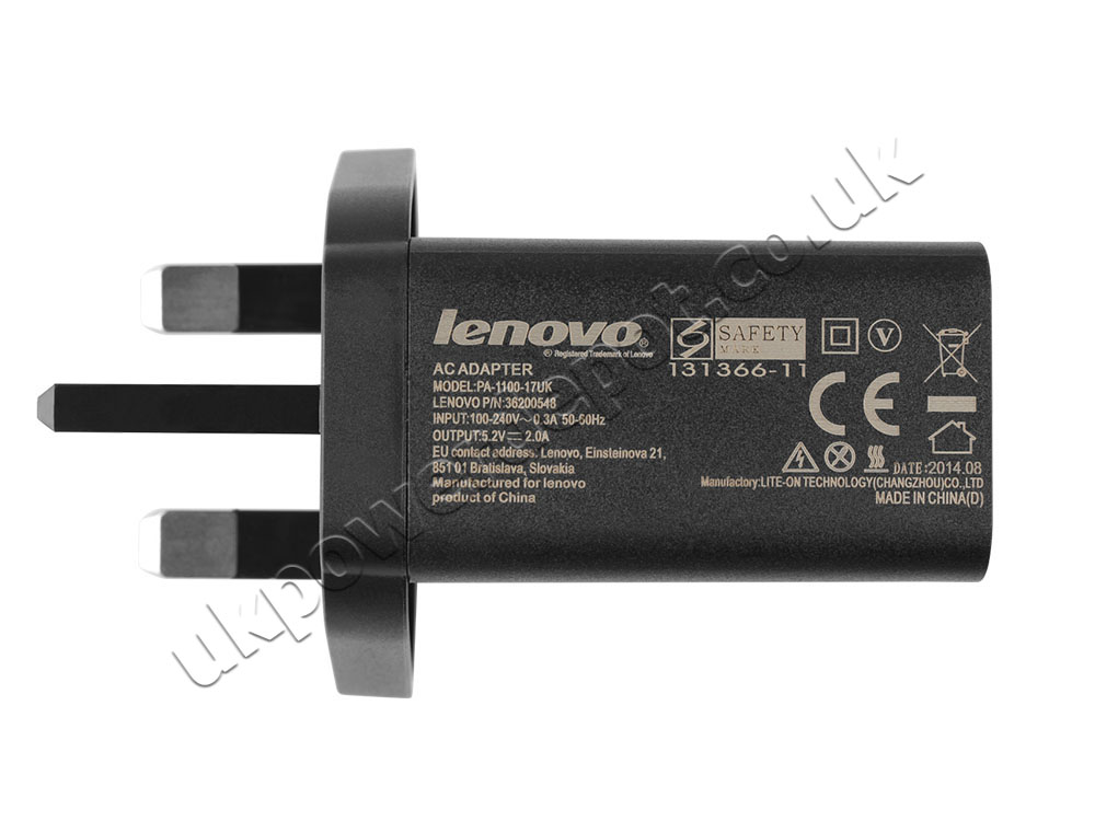 10W Lenovo TB-7306F ZA9F AC Adapter Charger