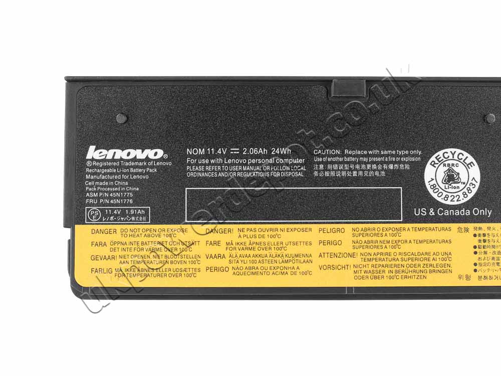 24Wh Lenovo ThinkPad X240 20AL 20AM T440 20B6 20B7 Battery