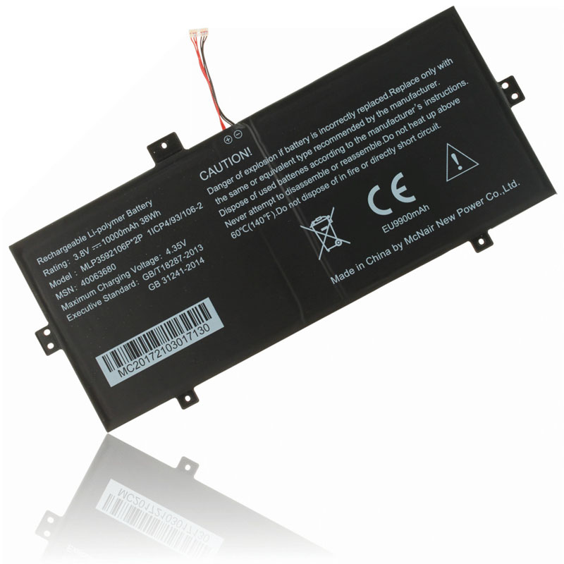 Battery Medion Akoya E2225T MD 60797 10000mAh 38Wh