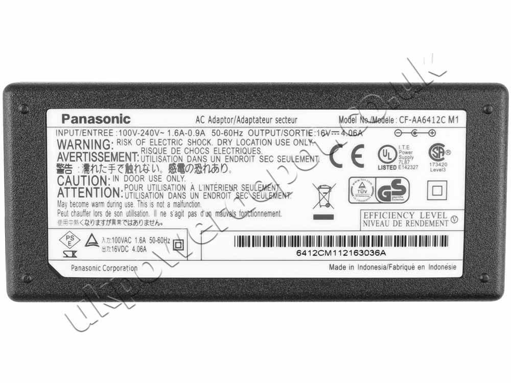 Original 65W Panasonic CF-NX2AMHTS CF-NX2AFRTS AC Adapter Charger