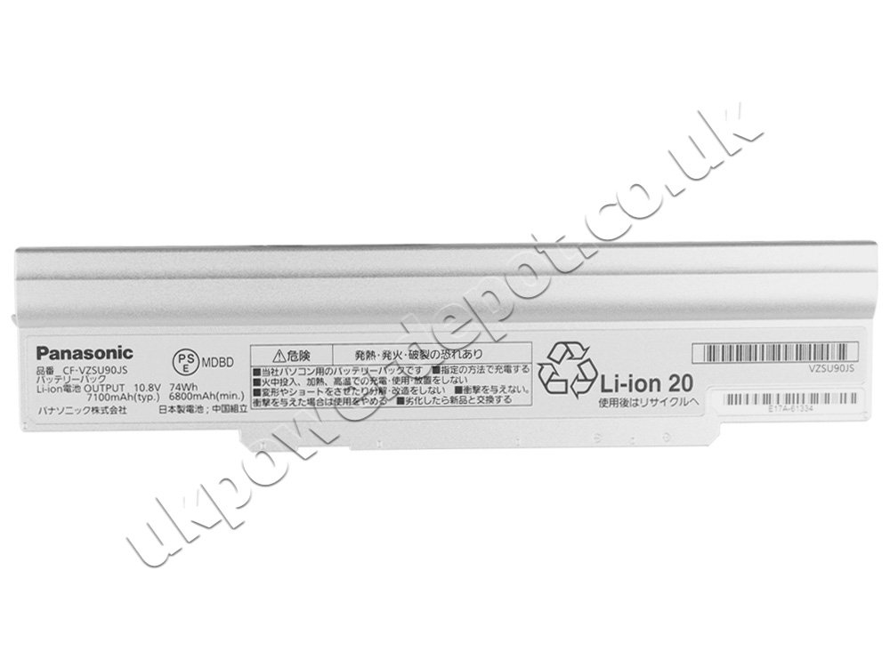 Original Battery Panasonic CF-LX4HDABR CF-LX5HDJVS 6800mAh 74Wh