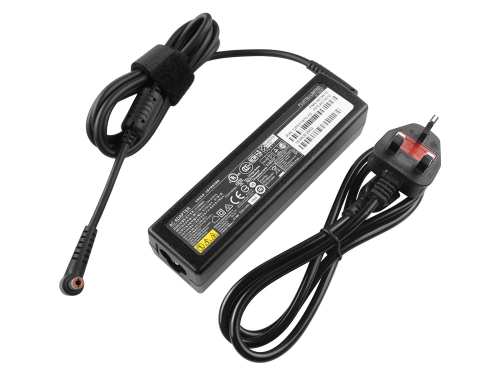 Original 65W Slim Fujitsu Lifebook E753 AC Adapter Charger Power Cord