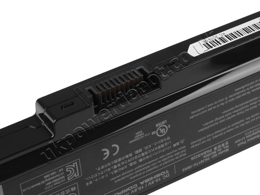 4400mAh Toshiba Satellite A665-3DV A665-3DV1 A665-3DV10X Battery