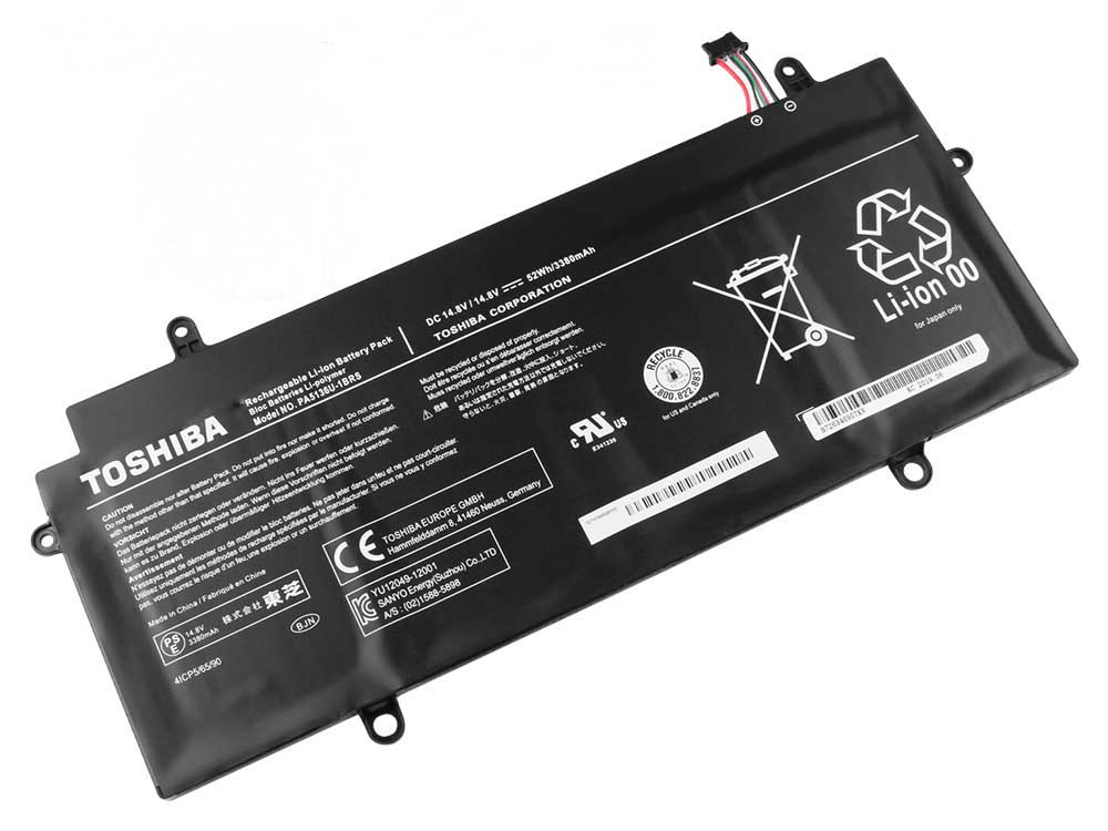 4Cell 52Wh Toshiba Satellite L50-B-15P L50-B-15U Battery