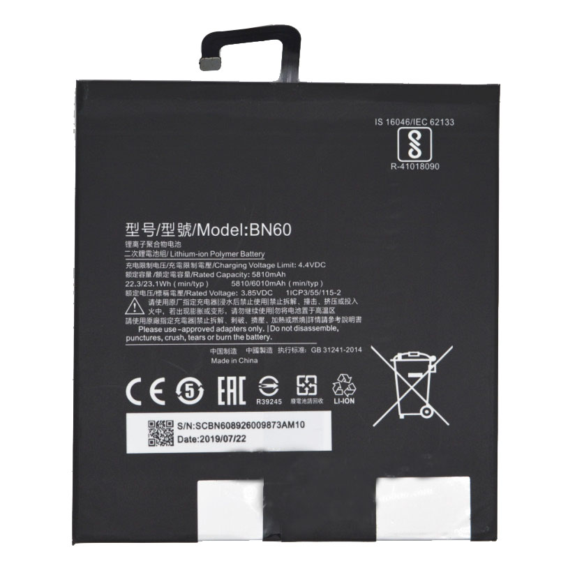 Original Battery Xiaomi Pad 4 5810mAh 23.1Wh
