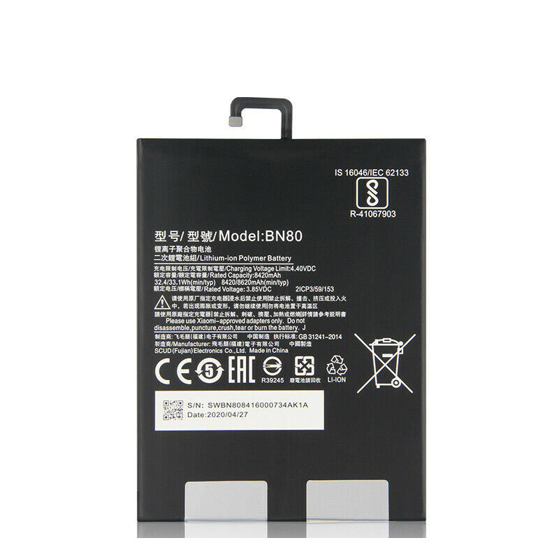 Original Battery Xiaomi BN80 8420mAh 32.4Wh