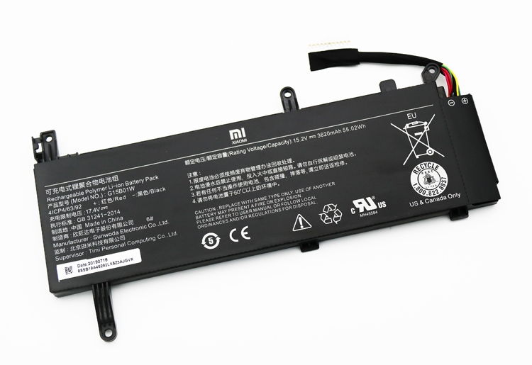Original Battery Xiaomi 171502-AD 171502-AI 3620mAh 55.02Wh