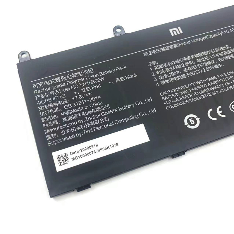 Original Battery Xiaomi TM1802-AF TM1802-BL 2600mAh 40.04Wh